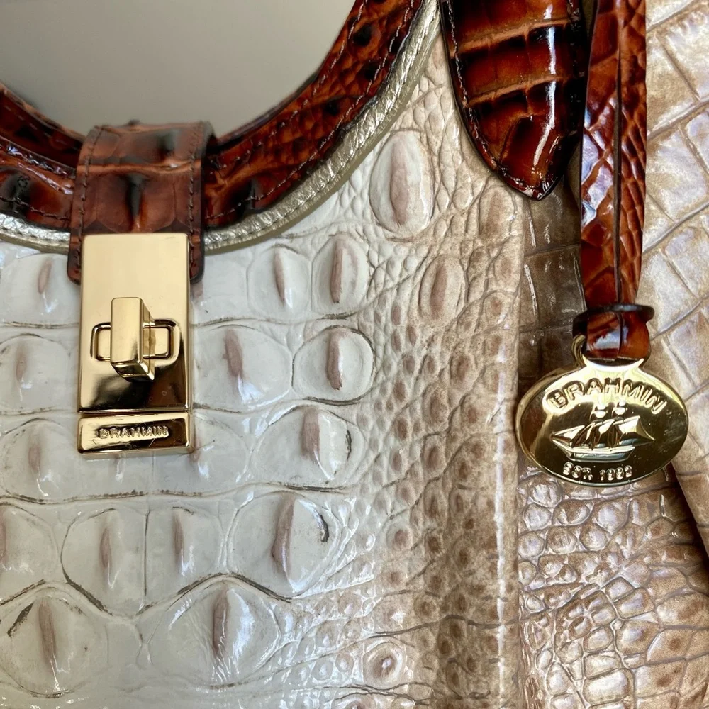 🙌EUC! Brahmin Celia Praline La Sierra Melbourne🙌 - Picture 2 of 10